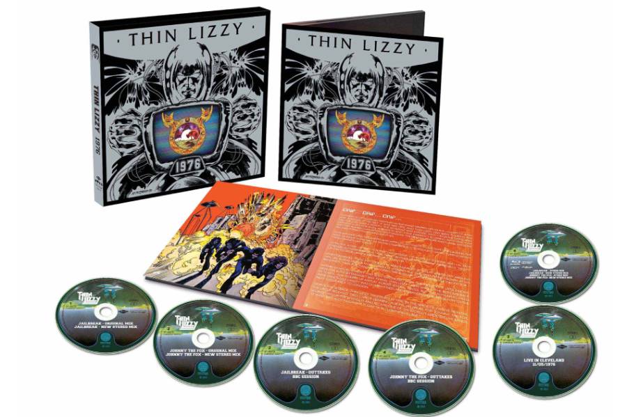 THIN LIZZYの名盤ライヴ「LIVE AND DANGEROUS」の8CDボックスセットが1月に発売！ 「LIFE」も同時にリマスター再発！ |  NEWS | BURRN! ONLINE