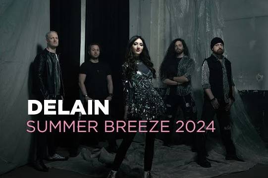 DELAINの『SUMMER BREEZE 2024』でのステージをフル収録したプロショット映像が公開！