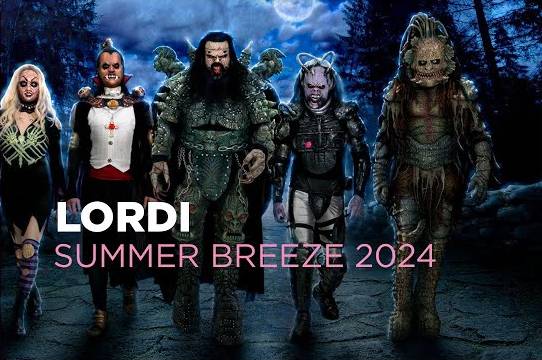 LORDIの『SUMMER BREEZE 2024』でのステージをフル収録したプロショット映像がアップ！