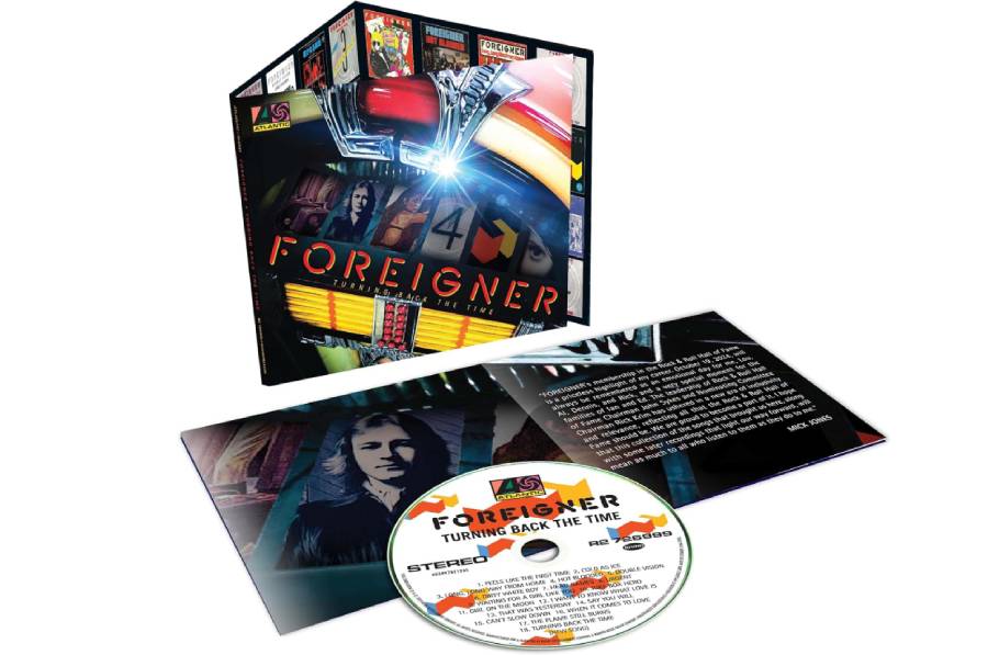 FOREIGNERが10月リリースのベスト盤「TURNING BACK THE TIME