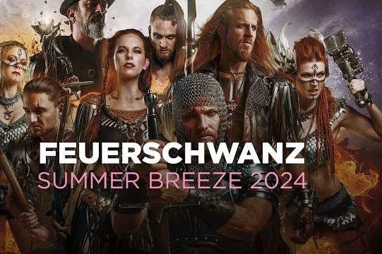 FEUERSCHWANZの『SUMMER BREEZE 2024』でのパフォーマンスをフル収録したプロショット映像が公開！