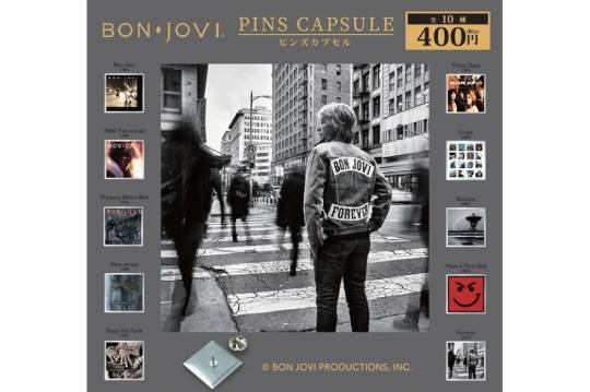 Bon Jovi ピンズカプセル 10種コンプセット いたい ガチャ