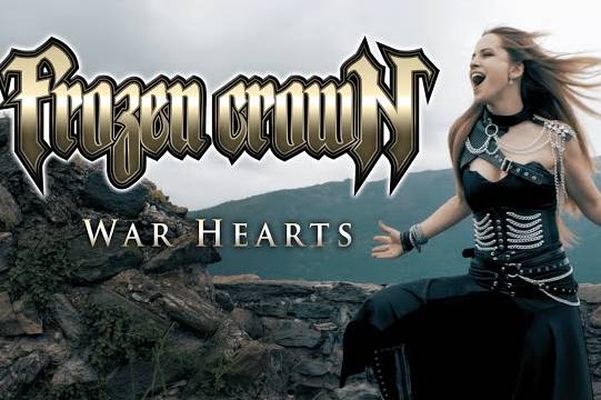 FROZEN CROWNが10月発売のニュー・アルバム「WAR HEARTS」からタイトル・トラックのMVを公開！