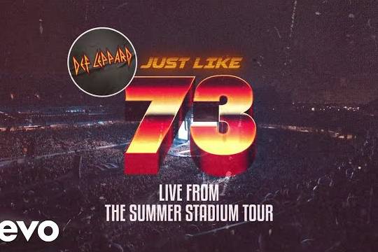 DEF LEPPARDが最新シングル ”Just Like 73” のライヴ映像を公開！