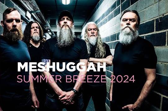 MESHUGGAHの『SUMMER BREEZE 2024』でのショウをフル収録したプロショット映像が公開！