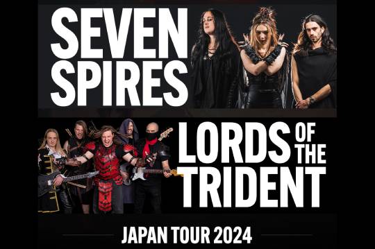 SEVEN SPIRESとLORDS OF THE TRIDENTが12月にカップリング来日！