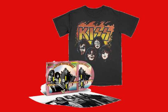 KISSが「HOTTER THAN HELL」の50周年記念グッズを多数発売！