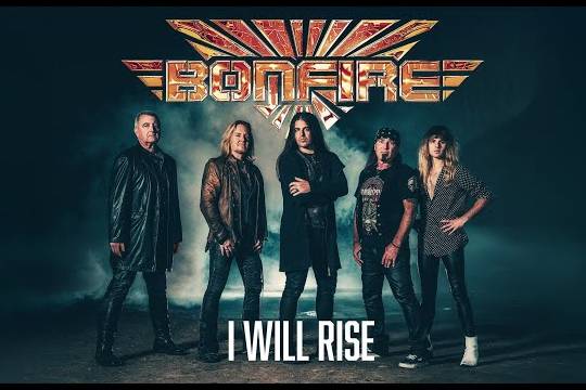 BONFIREが1月発売の新作「HIGHER GROUND」からニュー・シングル ”I Will Rise” のMVをアップ！