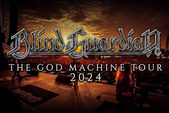 BLIND GUARDIANが『THE GOD MACHINE TOUR 2024』の様子をまとめたリキャップ映像をアップ！