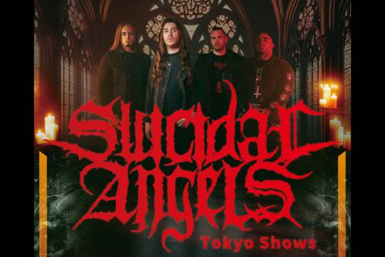 SUICIDAL ANGELSの来日公演が2月に決定！