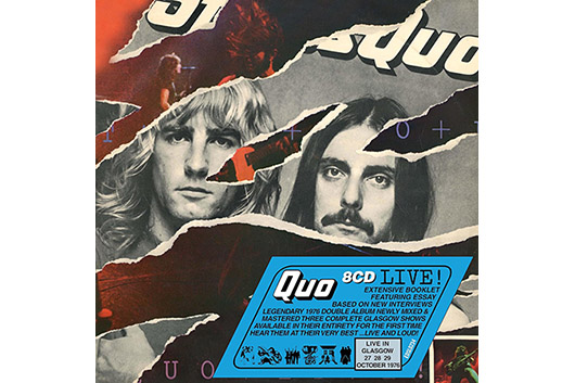 STATUS QUO、1977年のライヴ・アルバム『Live!』、8CDボックスセット5月発売