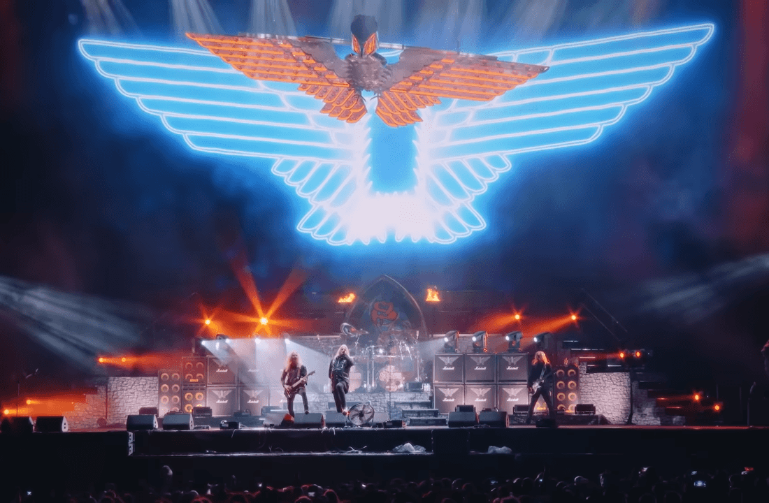 SAXONが2024年“Hellfest”出演時のパフォーマンスを完全収録したライヴ・アルバム「EAGLES OVER HELLFEST」を発表