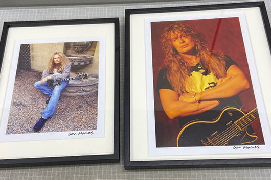 タワレコ横浜ビブレ店でのジョン・サイクス追悼特集ムック出版記念特別展示終了間近！　緊急で2点の作品を再追加!!