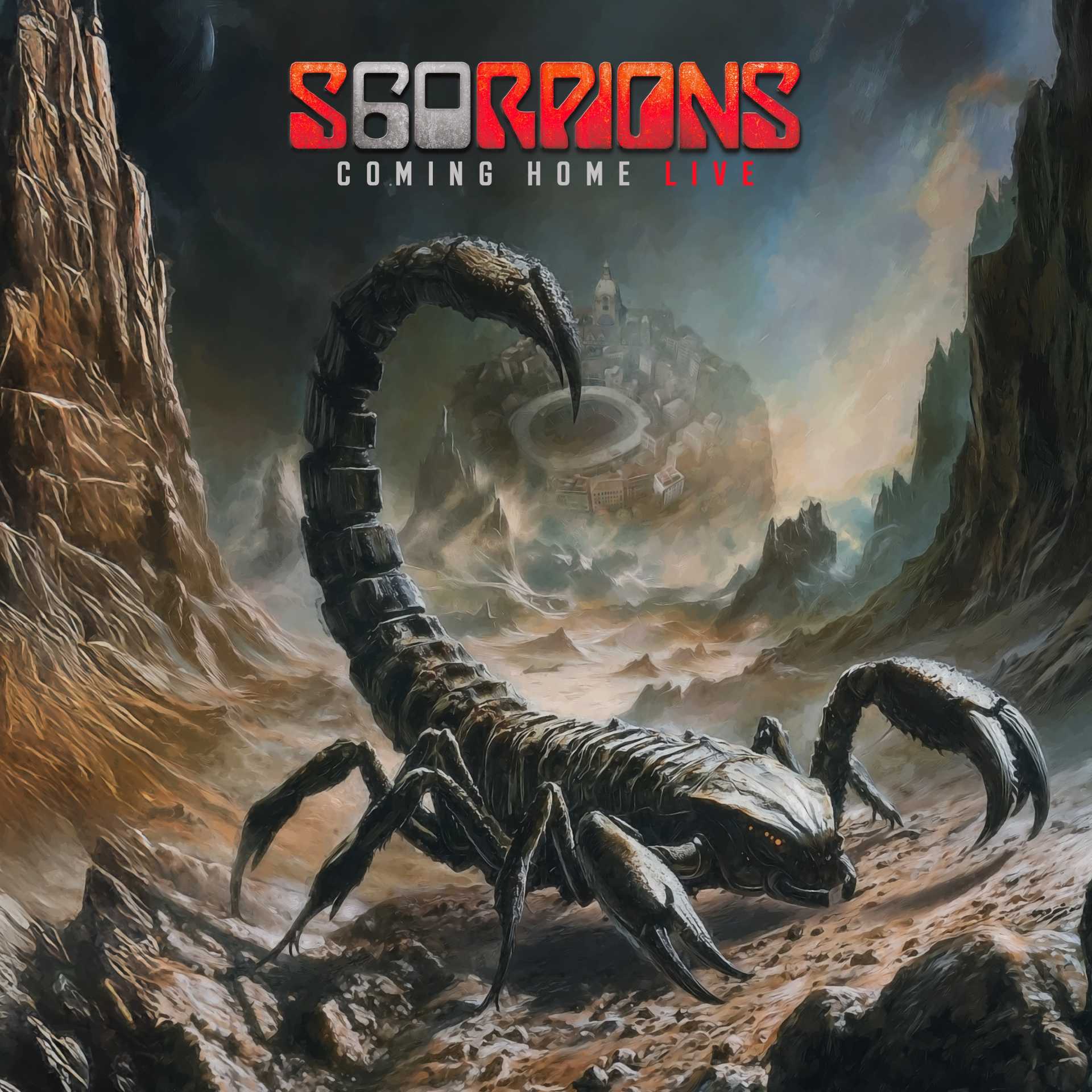 SCORPIONS、11月発売の結成60周年記念ライヴ・アルバムから先行シングル“Blackout”が配信リリース。ライヴ映像も公開