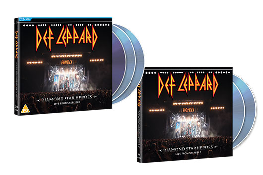 DEF LEPPARD、新ライヴ作品「DIAMOND STAR HEROES : LIVE FROM SHEFFIELD」11月発売