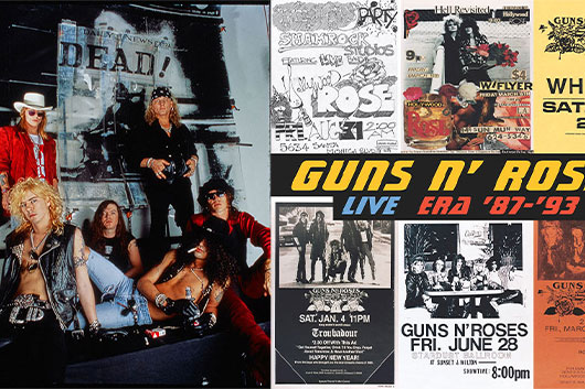 GUNS N’ ROSES、「LIVE ERA ’87–‘93」リマスター盤、日本盤のみCDでのリリースが決定