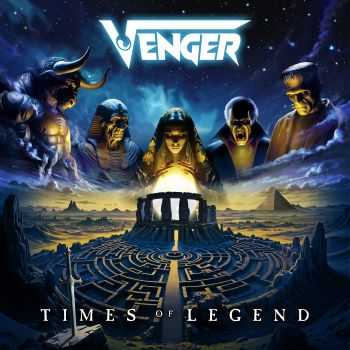 SAXONのダグ・スカーラット（g）のサイド・プロジェクトVENGERが2026年１月にデビュー・アルバム「TIMES OF LEGEND」を発表（海外）。先行シングル“From Worlds Unknown”のMVを公開！