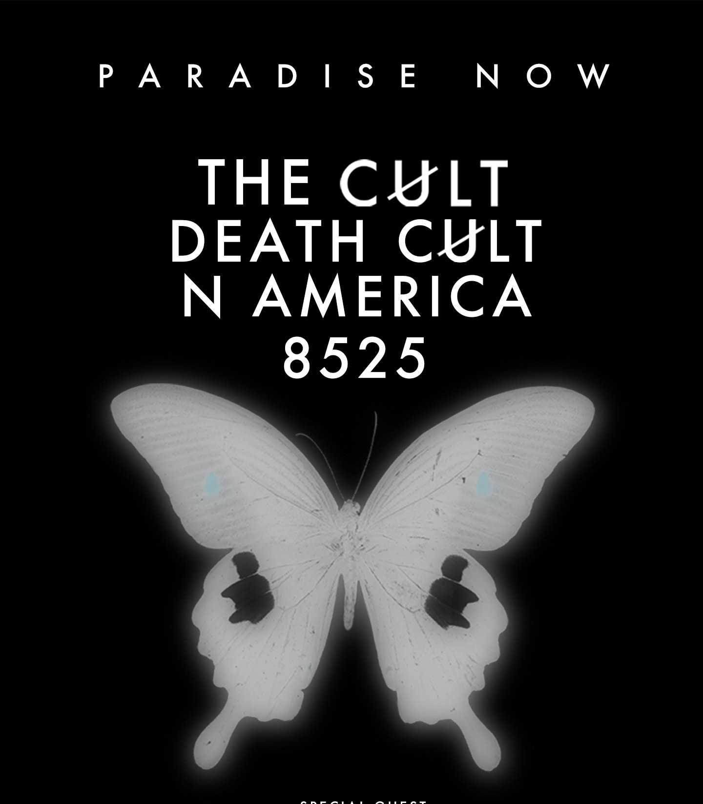 THE CULTが好評に応え２年にわたって続けてきた“THE CULT／DEATH CULT”二刀流体制原点回帰ツアーの終了を発表。ネクスト・ステージへ