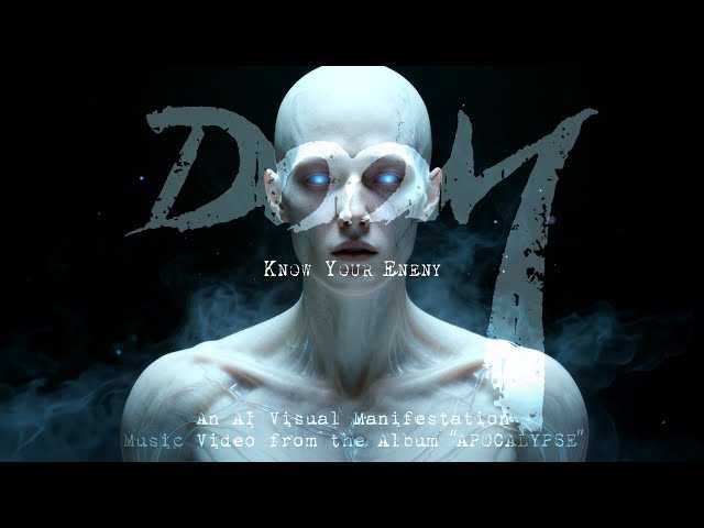 チャレンジの止まらぬジャパニーズ・プログレッシヴ・ハードコア・メタルの精鋭DOOMが9年ぶり新作「APOCALYPSE」より“Know Your Enemy”のフルAIアニメーションMVを公開！