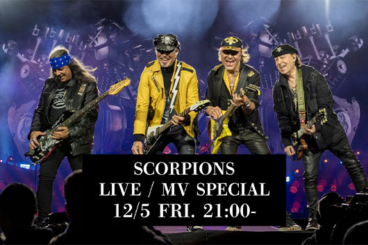 スコーピオンズ『蠍団の帰還～カミング・ホーム・ライヴ』の発売を記念してYouTube特別番組の配信が決定！
