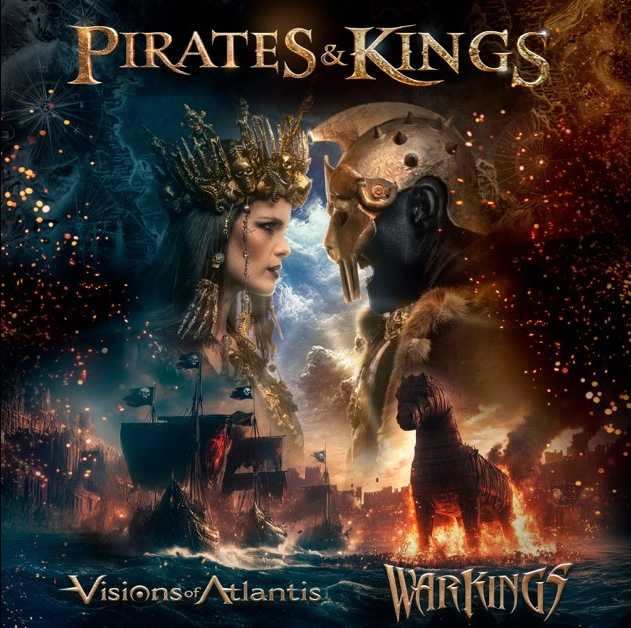 VISIONS OF ATLANTISとWARKINGSがコラボ曲“Pirates & Kings”をシングル・リリース！ 欧州ファンタジック・メタルの二大強キャラ激突!!