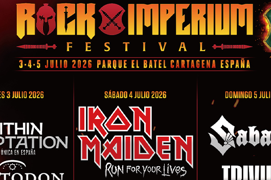 ビッグ・アクトが集うスペイン屈指のメタル・フェス “ROCK IMPERIUM FESTIVAL 2026”、日本からのオフィシャル・ツアー受付開始！　HAGANEも参戦！