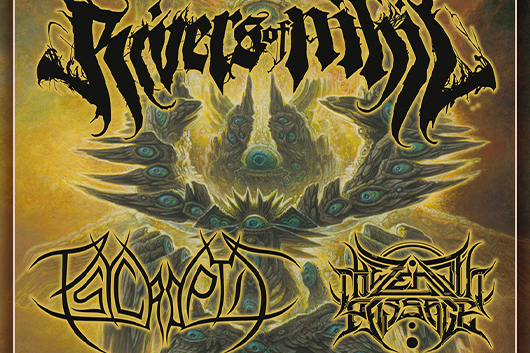 8/24〜27　RIVERS OF NIHIL／PSYCROPTIC／THE ZENITH PASSAGE　EXTREME RITUAL JAPAN VOL.1　大阪・名古屋・東京