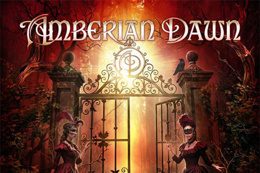 フィンランドのシンフォニック・メタル精鋭AMBERIAN DAWNがメンバー・チェンジのサプライズ発表と同時に新作タイトル曲「Temptation's Gates」を公開!