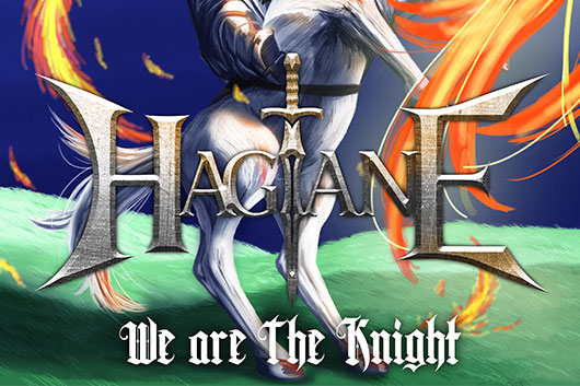 HAGANEの妖しくヘヴィに疾走する最新シングル “We are The Knight” が明日4/23にリリース。7/9にはEP「METAL QUEST」を発表しツアーも決定！