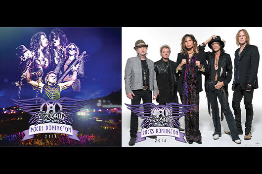 AEROSMITH『エアロスミス・ロックス・ドニントン2014』、日本限定の入場者特典の配布、劇場での等身大スタンディも設置決定。非売品の激レアポスタープレゼント企画も実施