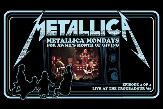 人気動画シリーズ “METALLICA MONDAYS” 復活！　第2弾は “ジャスティス” 発表前、1988年のL.A.公演！