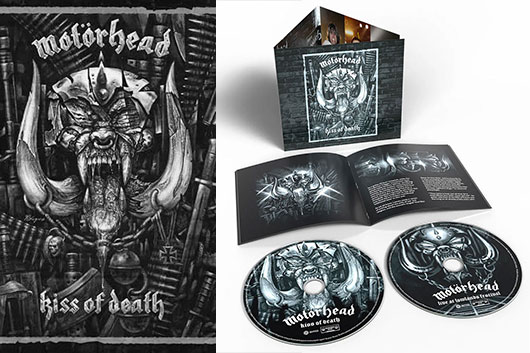 MOTÖRHEAD過去作再生の波は止まらず！　「KISS OF DEATH」がライヴ音源付きの20周年記念デラックスエディションで再登場！