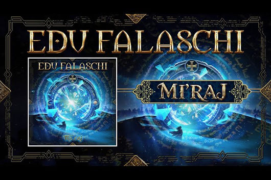 エドゥ・ファラスキがプログレッシヴ感増強の最新作「MI'RAJ」を6月リリース。FLESHGOD APOCALYPSEのヴェロニカをゲストに迎えたシンフォニックなタイトル曲が公開中！