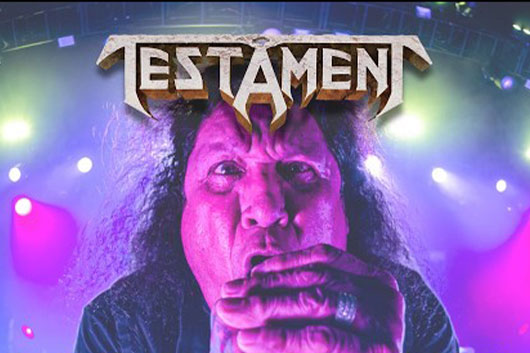 スラッシュ大御所ジョイント・ツアーの興奮冷めやらぬTESTAMENT、オフィシャル・ライヴ動画を次々公開中！