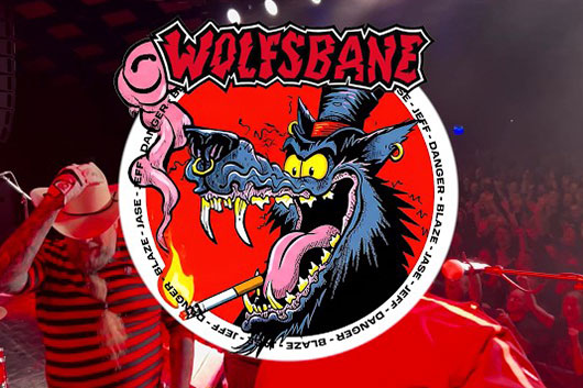 ブレイズ・ベイリーの熱血ヴォーカル炸裂! 英国ヘヴィ・ロックンローラーWOLFSBANEの新曲「Touch You There」が公開