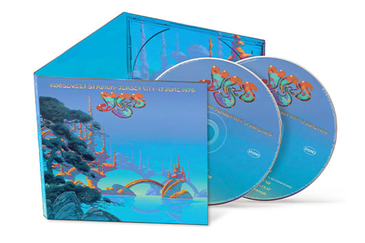YES絶頂期の1976年に残したライヴ音源が「ROOSEVELT STADIUM, JERSEY CITY, 17 JUNE 1976」として公式リリース！　国内盤は7月29日に発売