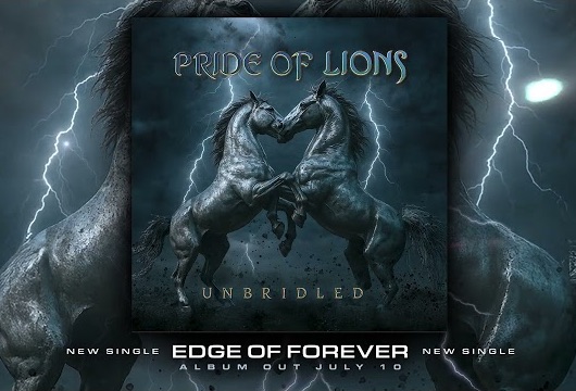 ジム・ピートリック率いるPRIDE OF LIONS、7月に最新作「UNBRIDLED」をリリース。哀愁のハード・ナンバー “Edge Of Forever” ヴィジュアライザー公開！