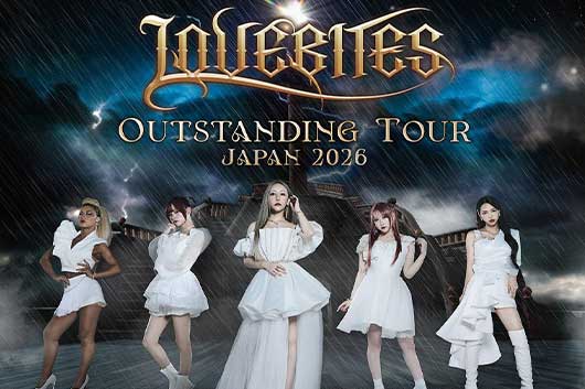 8/29〜9/26　LOVEBITES　OUTSTANDING TOUR - JAPAN 2026