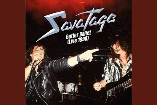 クリス・オリヴァ健在、バンド躍進期の1990年の録音…！　SAVATAGEの発掘ライヴ作「MADNESS REIGNS FROM THE GUTTER」から “Gutter Ballet” を先行公開！