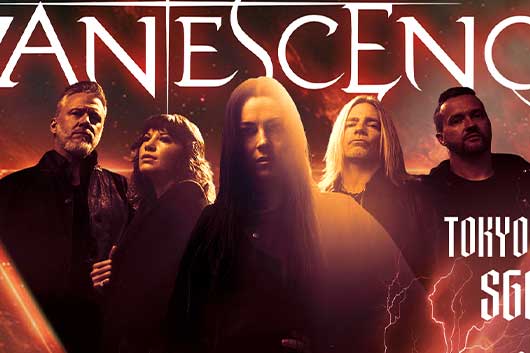 12/1・2・4　EVANESCENCE　東京・大阪