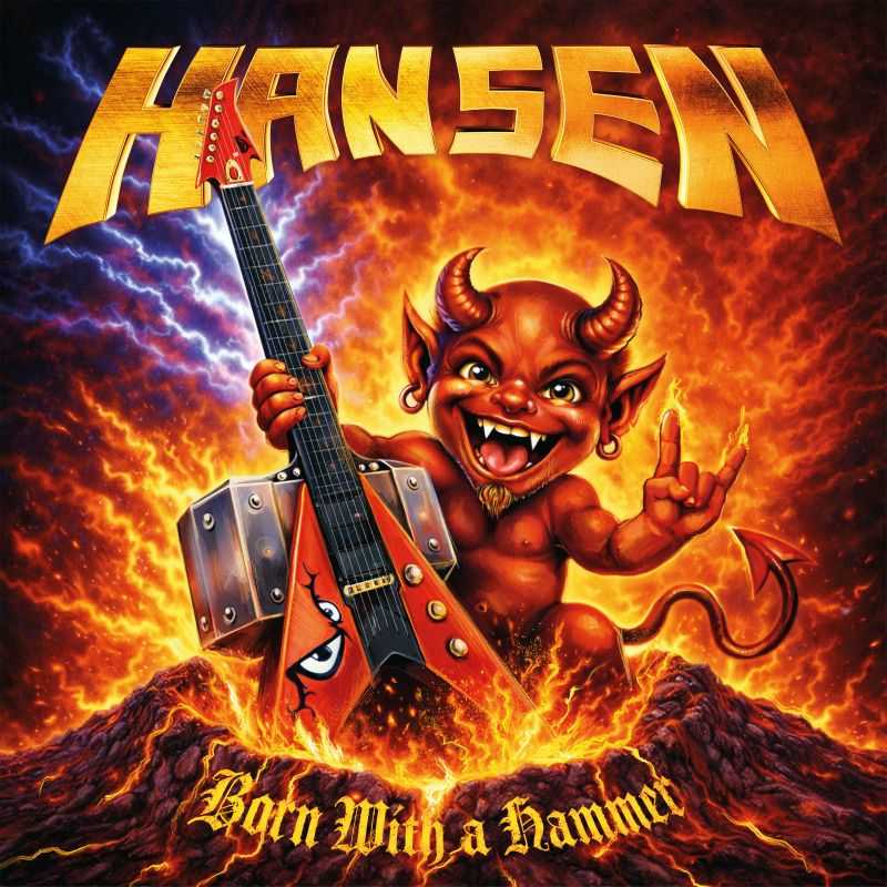 【続報】HELLOWEEN40周年記念ツアー終了と同時にカイ・ハンセンのソロ・プロジェクトHANSENが活動開始！ ９月に10年ぶり２作目「BORN WITH A HAMMER」をリリース（海外）決定。先行MV“Feeding The Beast”公開