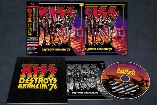 KISS、名演として知られる1975年 “Destroyer Tour” 時のライヴを収録