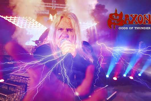 真のブリティッシュ・メタル魂はここにあり！　SAXONが来年1月リリースの新作「GODS OF THUNDER」よりダーク＆ヘヴィなタイトル・トラックを公開