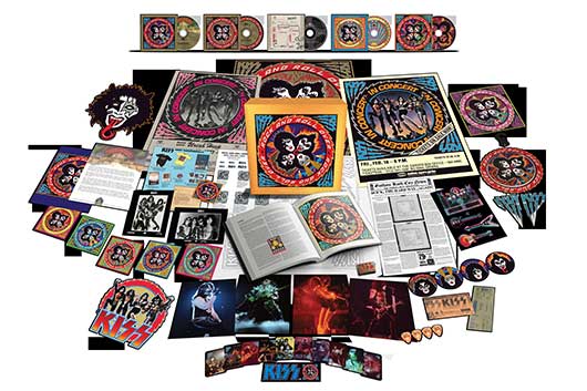 KISS「ROCK’N ROLL OVER」の50周年記念ボックス・セット、日本盤も11/6にリリース決定。初来日公演の音源も収録