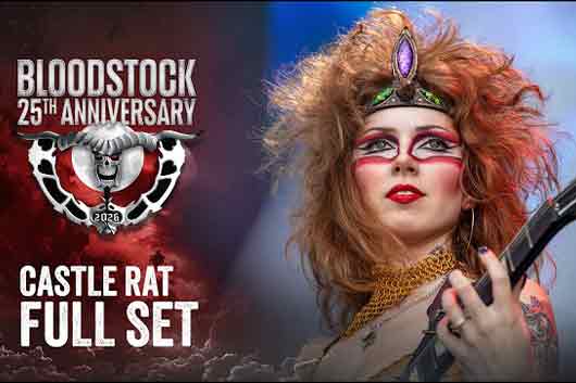 個性的ドゥーム／ストーナー・サウンドで勢力拡大するCASTLE RAT、“Bloodstock Open Air 2026” のライヴ映像をフル公開！