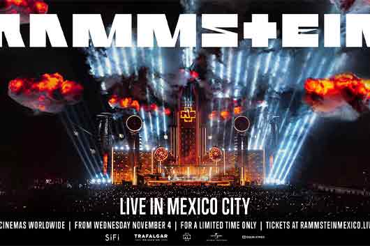 RAMMSTEINの最新ライヴ作品「RAMMSTEIN: LIVE IN MEXICO CITY」、全国の劇場での上映が決定！