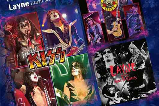 11/3（火・祝）六本木BAUHAUSにKISS、GUNS N' ROSES、ALICE IN CHAINSのトリビュート・バンドが集結！