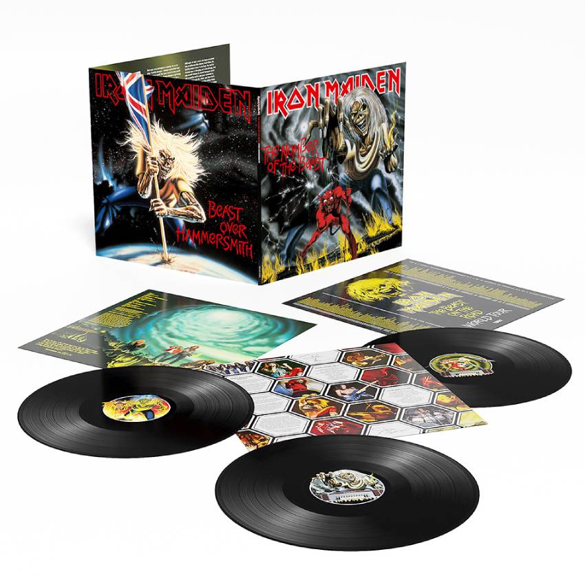 IRON MAIDENの名盤「THE NUMBER OF THE BEAST」が40周年記念の3枚組LP