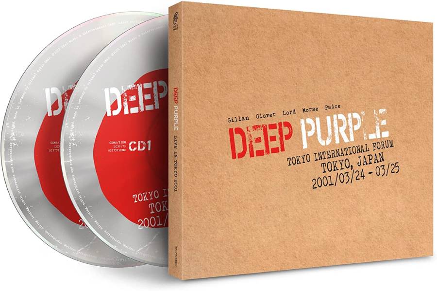 DEEP PURPLEがサウンドボード・シリーズで2001年の東京公演と