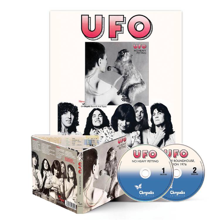 UFOの1975年作品「NO HEAVY PETTING」が2CD/3LPのデラックス 